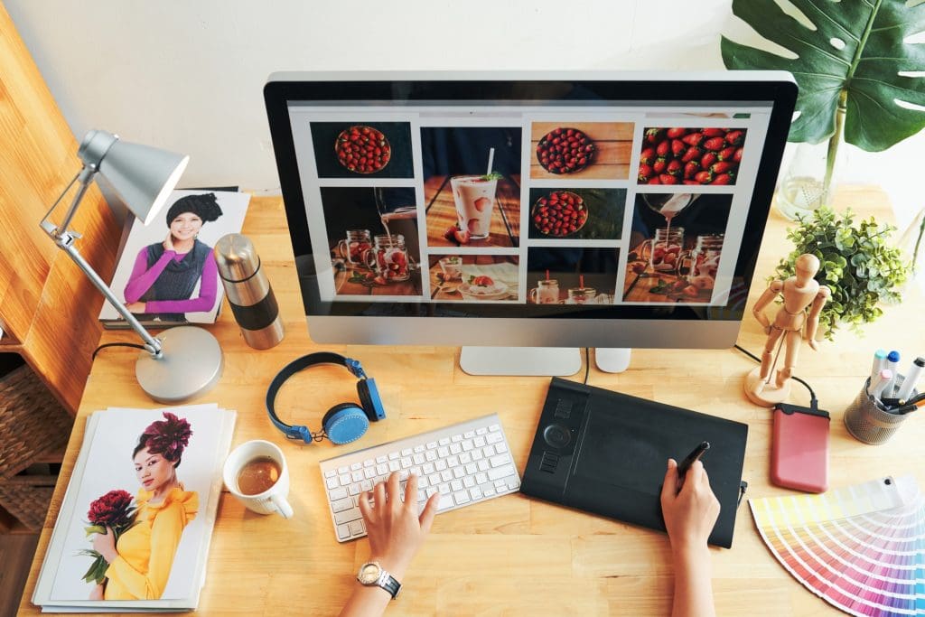 Organización de fotos para edición fotográfica